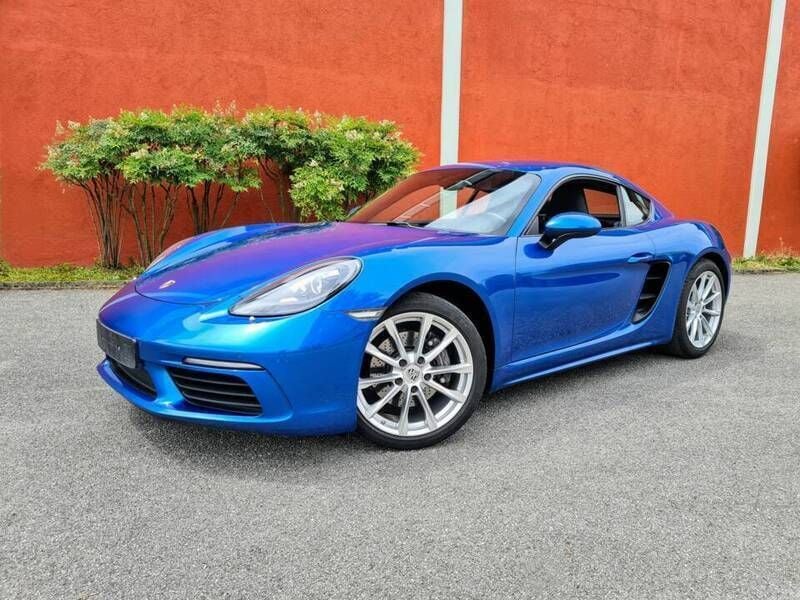 Blau Gebraucht 2017 Porsche 718 Cayman Coupé | € 51.500 - Bild 1/4