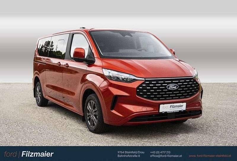 Neu Ford Transit Custom Titanium 136 PS (100 kW) 2025 Rot Van / Kleinbus