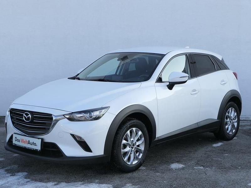 Gebraucht Mazda CX-3 Takumi-Line 121 PS (88 kW) 2019 Weiss  metallic SUV