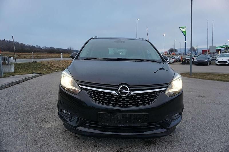 Gebraucht Opel Zafira Edition 135 PS (99 kW) 2017 Schwarz Van / Kleinbus
