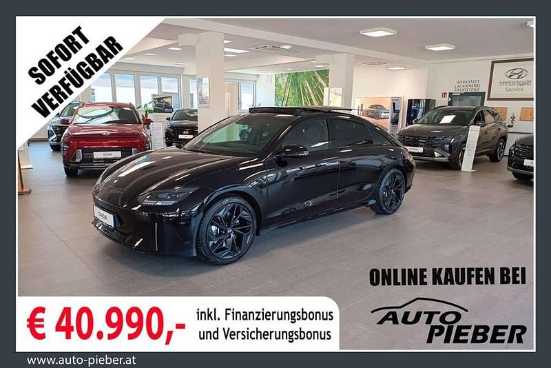 Schwarz Gebraucht 2025 Hyundai Ioniq 6 Edition Limousine | € 44.990 (Superpreis) - Bild 1/4
