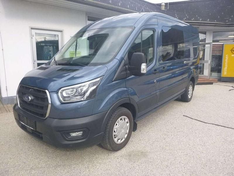 Blau Gebraucht 2021 Ford Transit Trend Van | € 18.900 (Superpreis) - Bild 1/4