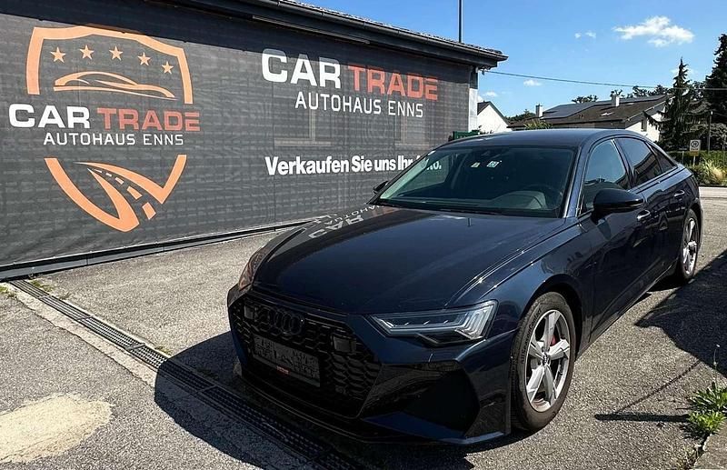 Blau Gebraucht 2018 Audi A6 S-Line Limousine | € 33.999 - Bild 1/4