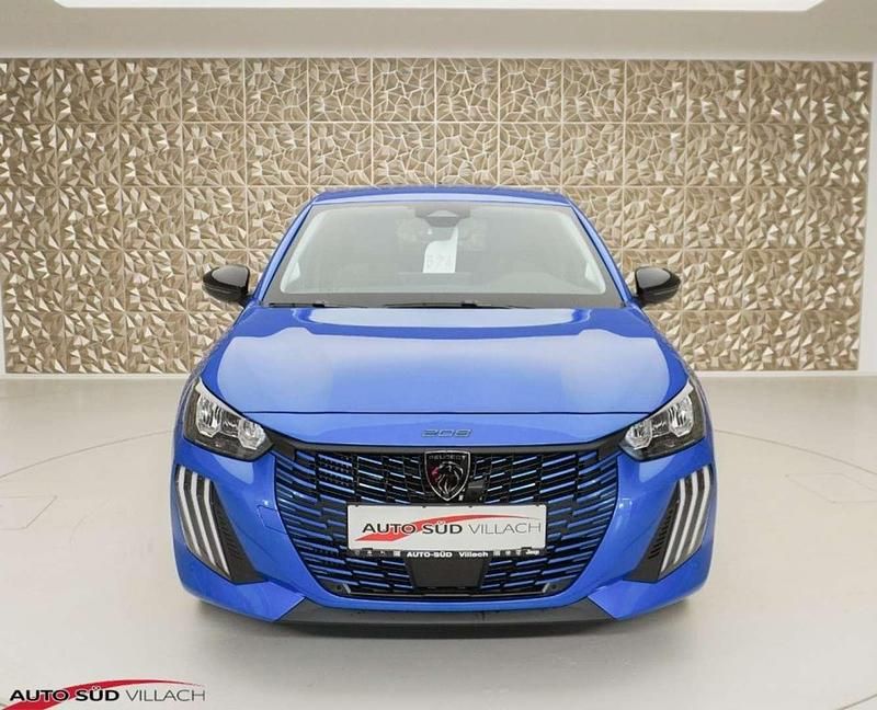 Neu Peugeot 208 Allure 101 PS (74 kW) 2025 Blau Kleinwagen