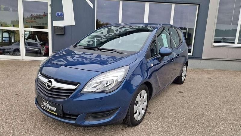 Blau Gebraucht 2017 Opel Meriva Edition Van / Kleinbus | € 6.999 (Guter Preis) - Bild 1/4