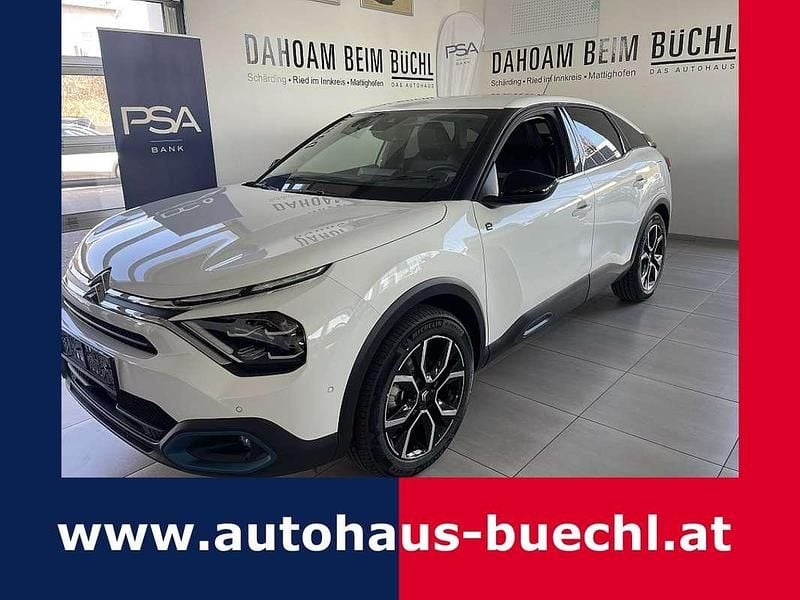 Weiß Gebraucht 2023 Citroën e-C4 Shine Limousine | € 23.990 (Etwas zu teuer) - Bild 1/4
