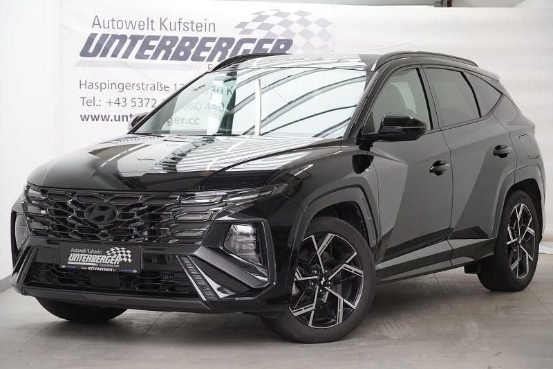 Gebraucht Hyundai Tucson N Line 136 PS (100 kW) 2024 Schwarz SUV