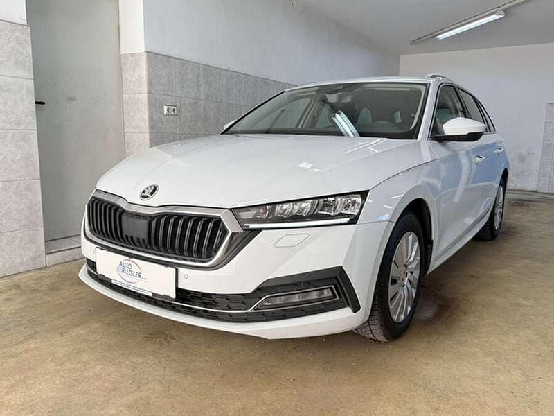 Gebraucht Skoda Octavia Business Line 116 PS (85 kW) 2020 Weiß Kombi