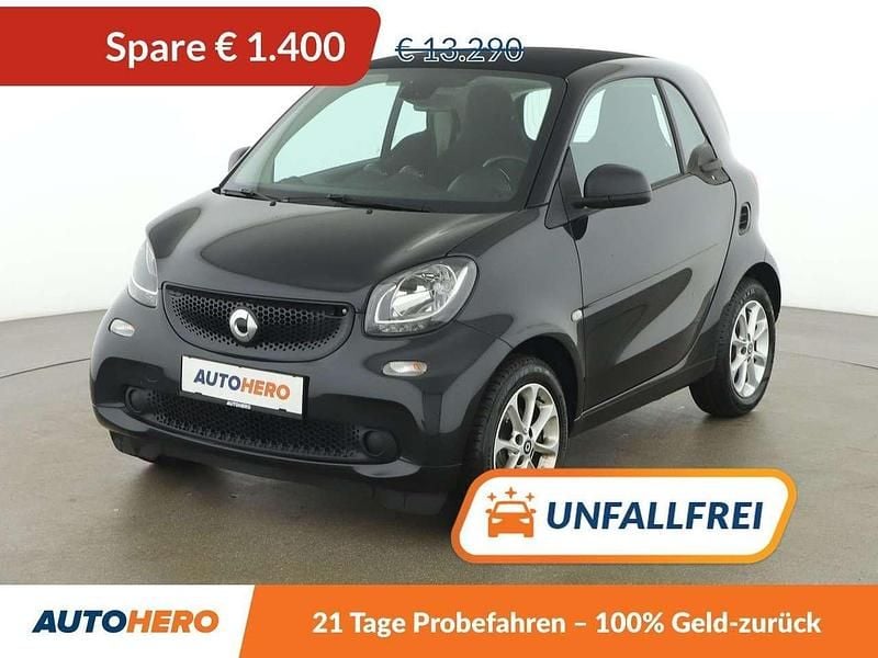 Gebraucht Smart ForTwo Coupé Basis 71 PS (52 kW) 2018 Schwarz Kleinwagen