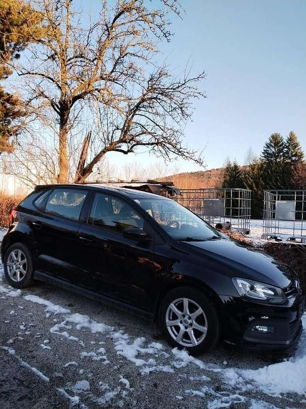 Gebraucht VW Polo Sportline 60 PS (44 kW) 2014 Schwarz Limousine