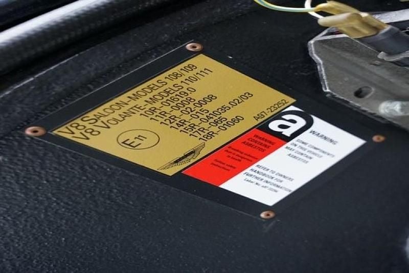 Gebraucht Aston Martin V8 1990 Dunkelblau Coupé