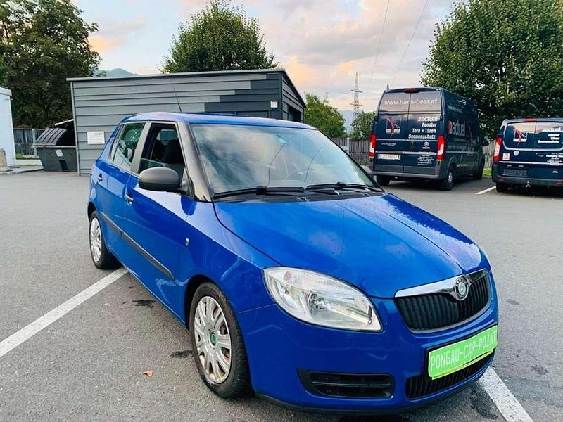 Gebraucht Skoda Fabia Clever 69 PS (50 kW) 2009 Blau Kleinwagen