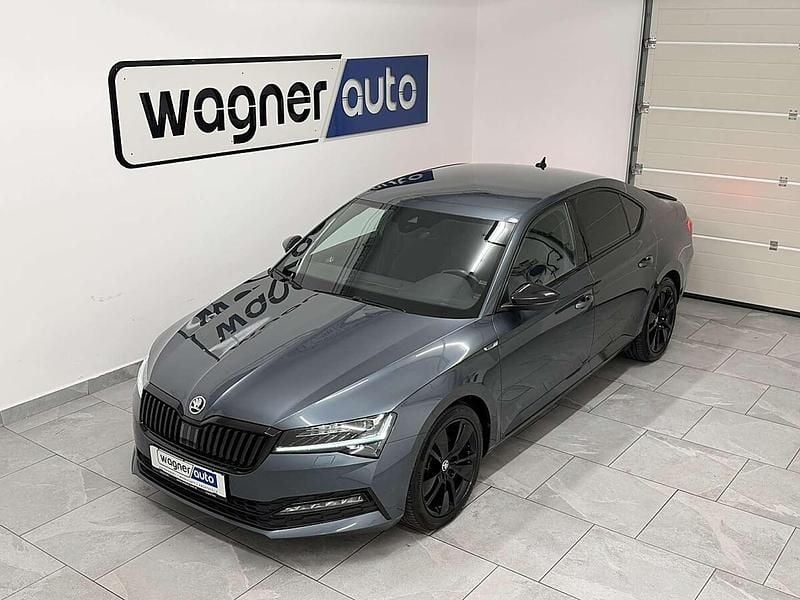 Gebraucht Skoda Superb SportLine 150 PS (110 kW) 2020 Grau Limousine