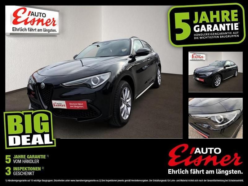 Schwarz Gebraucht 2019 Alfa Romeo Stelvio Tech Edition SUV | € 26.990 (Guter Preis) - Bild 1/4
