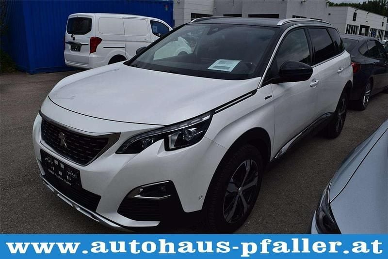 Weiß Gebraucht 2019 Peugeot 5008 GT-line Van / Kleinbus | € 19.890 (Fairer Preis) - Bild 1/4