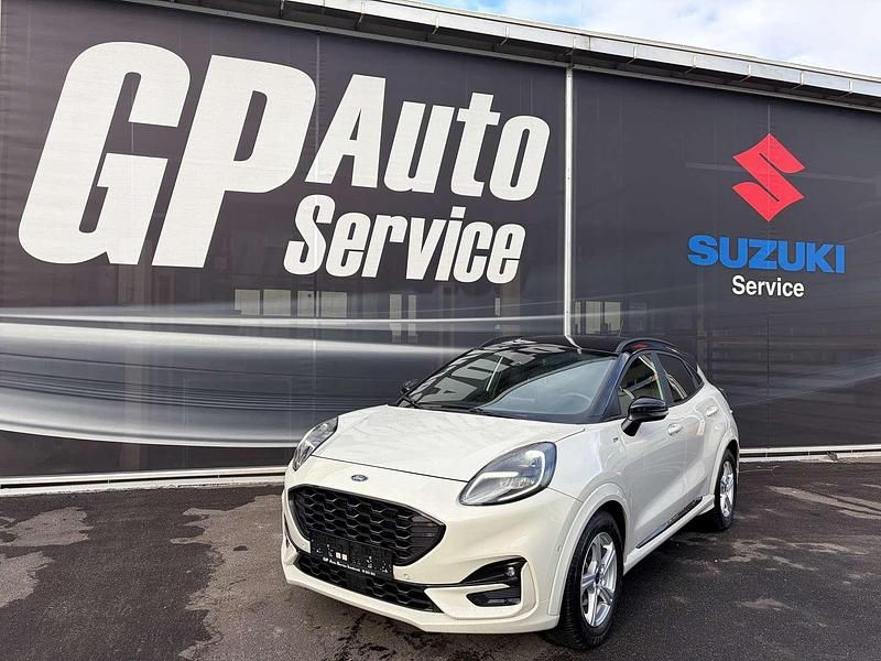 Gebraucht Ford Puma ST-Line 125 PS (91 kW) 2021 Weiß SUV