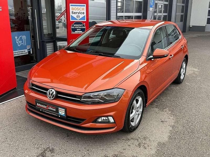 Gebraucht VW Polo Comfortline 75 PS (55 kW) 2018 Orange Limousine