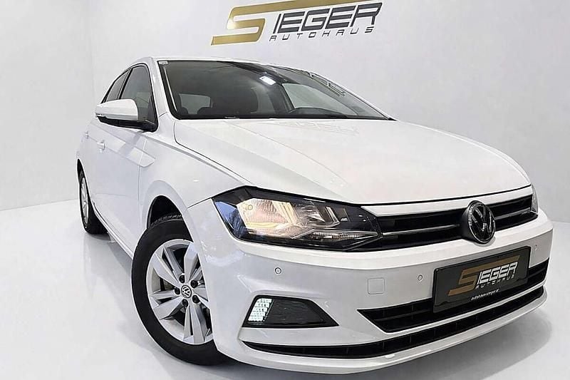 Gebraucht VW Polo Comfortline 95 PS (69 kW) 2019 Weiß Kleinwagen