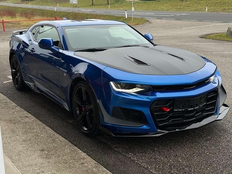 Gebraucht Chevrolet Camaro ZL1 453 PS (333 kW) 2018 Blau Coupé