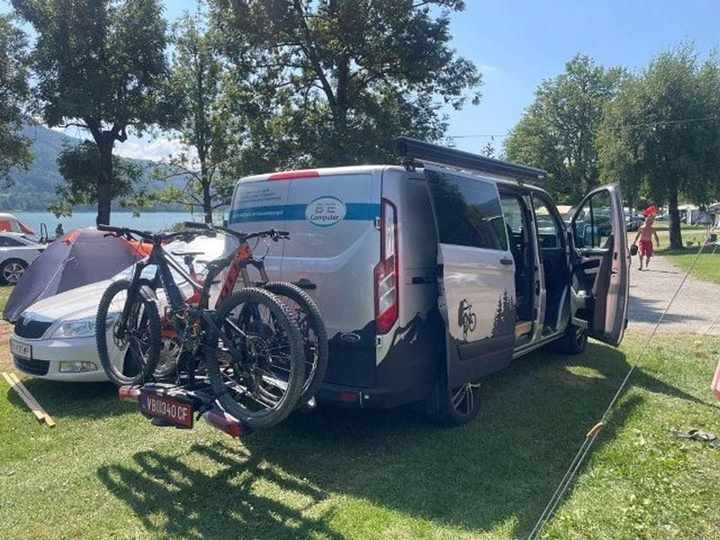 Gebraucht Ford Transit Custom 131 PS (96 kW) 2018 Silber Kleinwagen