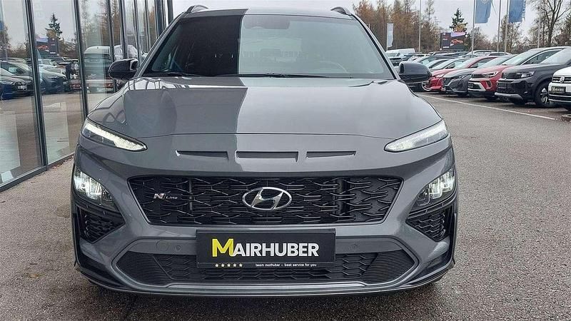 Gebraucht Hyundai Kona N Line 120 PS (88 kW) 2021 Galactic grau SUV