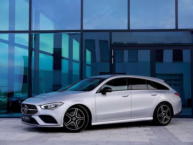 Gebraucht Mercedes CLA200 AMG line 150 PS (110 kW) 2020 Silber Kombi
