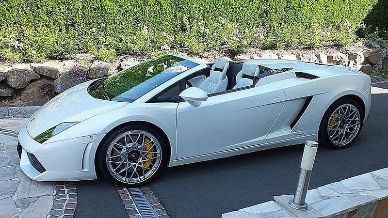 Weiß Gebraucht 2010 Lamborghini Gallardo Cabrio | € 208.880 - Bild 1/4