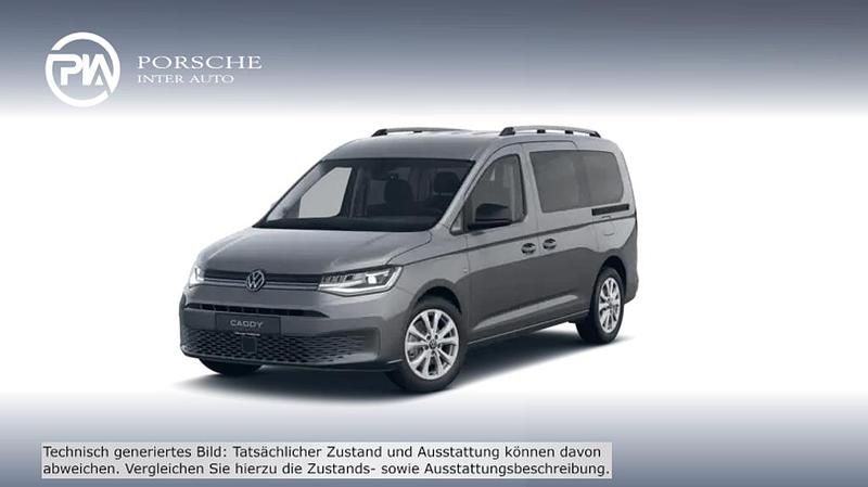 Candyweiß Gebraucht 2017 VW Caddy Maxi Life Van / Kleinbus | € 42.990 - Bild 1/4