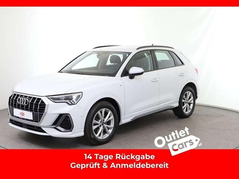 Weiss metallic Gebraucht 2021 Audi Q3 S-Line SUV | € 29.950 (Superpreis) - Bild 1/4