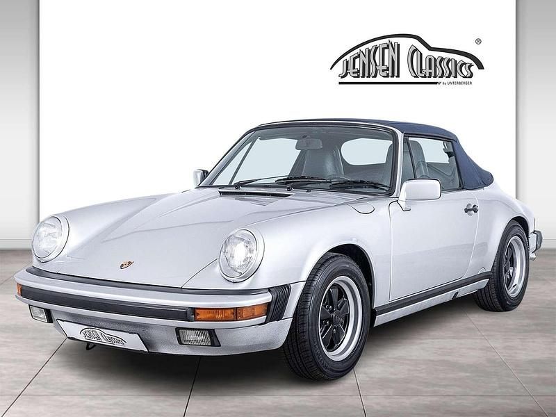 Gebraucht Porsche 911 Carrera Cabriolet 218 PS (160 kW) 1987 Silber Cabrio
