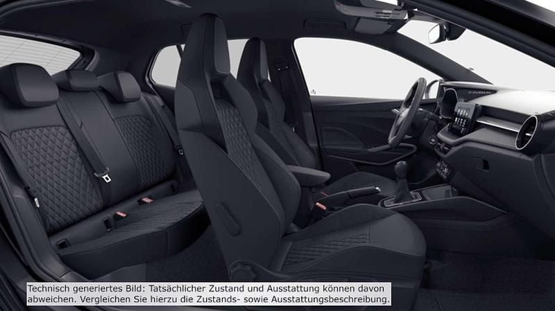 Neu Skoda Fabia Selection 116 PS (85 kW) 2025 Schwarz Limousine