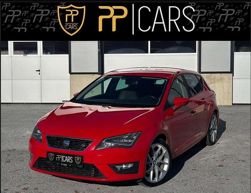 Rot Gebraucht 2013 Seat Leon FR Limousine | € 8.980 (Superpreis) - Bild 1/3