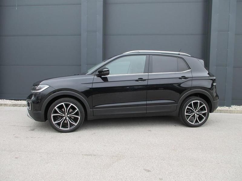Gebraucht VW T-Cross Style 110 PS (80 kW) 2021 Schwarz  metallicperleffektno SUV