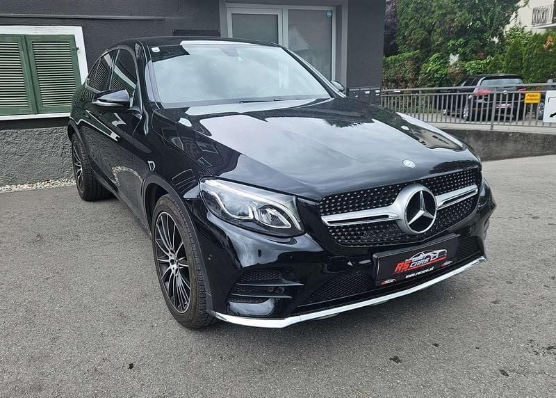 Gebraucht Mercedes GLC220 AMG line 170 PS (125 kW) 2017 Schwarz Coupé