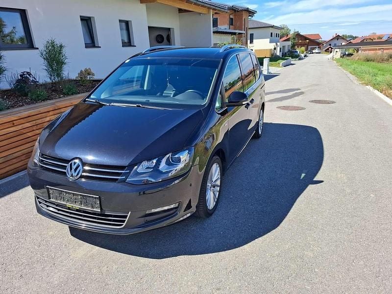 Gebraucht VW Sharan Comfortline 140 PS (102 kW) 2015 Schwarz Van / Kleinbus