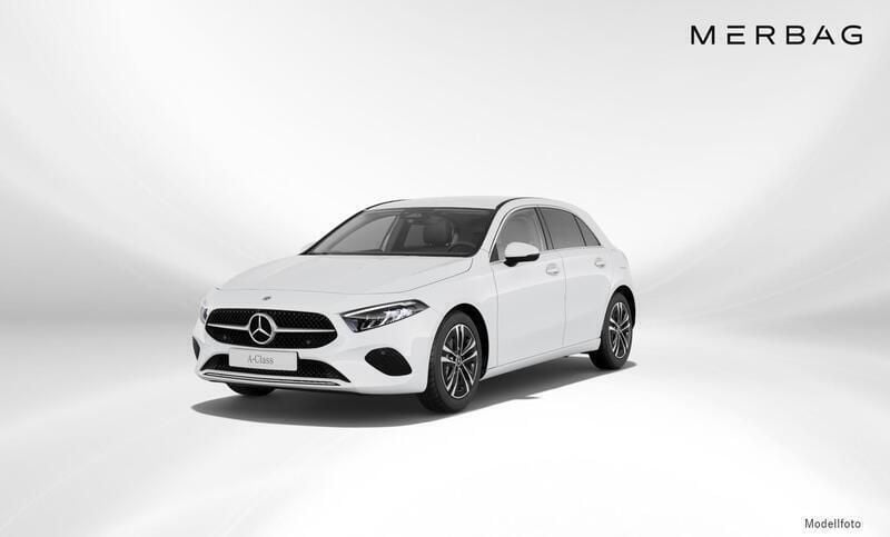 Polarweiß Gebraucht 2023 Mercedes A180 Progressive Limousine | € 29.990 (Guter Preis) - Bild 1/4
