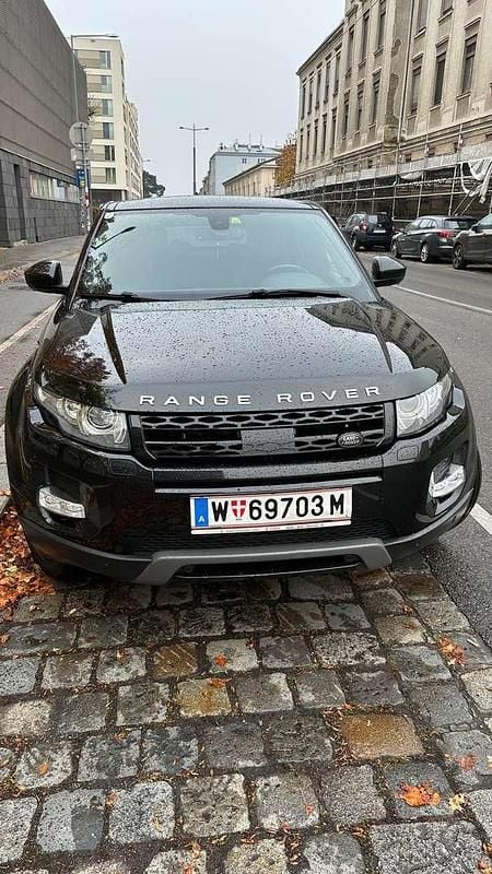 Schwarz Gebraucht 2014 Land Rover Range Rover evoque Dynamic SUV | € 14.000 - Bild 1/4