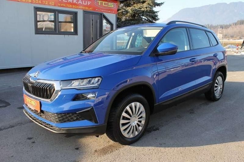 Blau Gebraucht 2024 Skoda Karoq Selection SUV | € 27.890 (Guter Preis) - Bild 1/4
