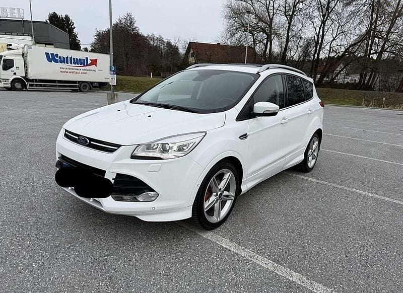 Gebraucht Ford Kuga ST-Line 179 PS (131 kW) 2016 Weiß SUV