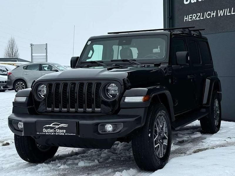 Gebraucht Jeep Wrangler 80th Anniversary 272 PS (200 kW) 2021 Schwarz SUV