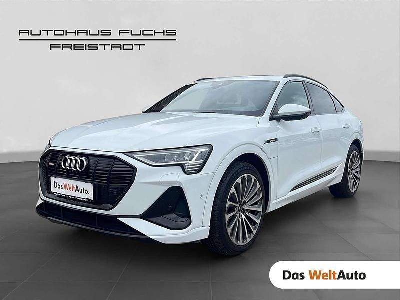 Gebraucht Audi e-tron S-Line 158 kW (215 PS) 2021 Weiß SUV