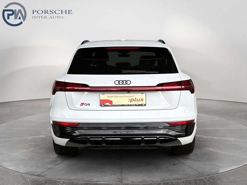 Gebraucht Audi Q8 e-tron S-Line 300 kW (408 PS) 2023 Weiß SUV