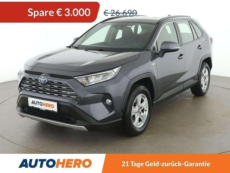 Grau Gebraucht 2019 Toyota RAV4 Hybrid Active SUV | € 23.690 (Fairer Preis) - Bild 1/3