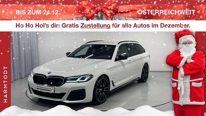 Weiß Gebraucht 2021 BMW 530e M Sport Kombi | € 35.900 (Fairer Preis) - Bild 1/3
