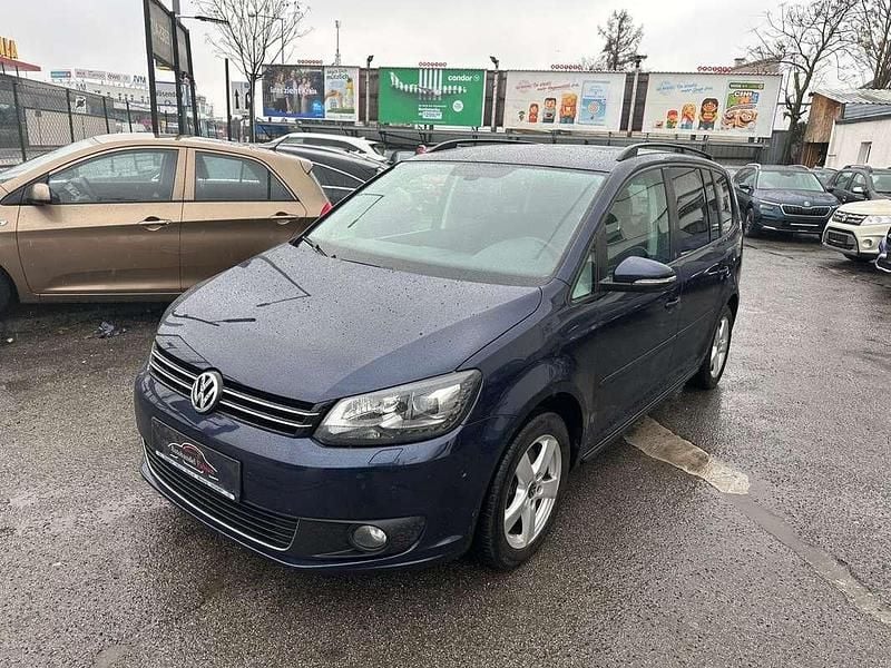 Gebraucht VW Touran Comfortline 140 PS (102 kW) 2012 Blau Van / Kleinbus
