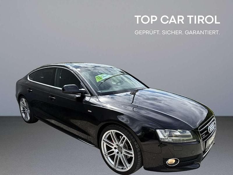 Gebraucht Audi A5 Sportback S-Line 239 PS (175 kW) 2010 Schwarz Kleinwagen