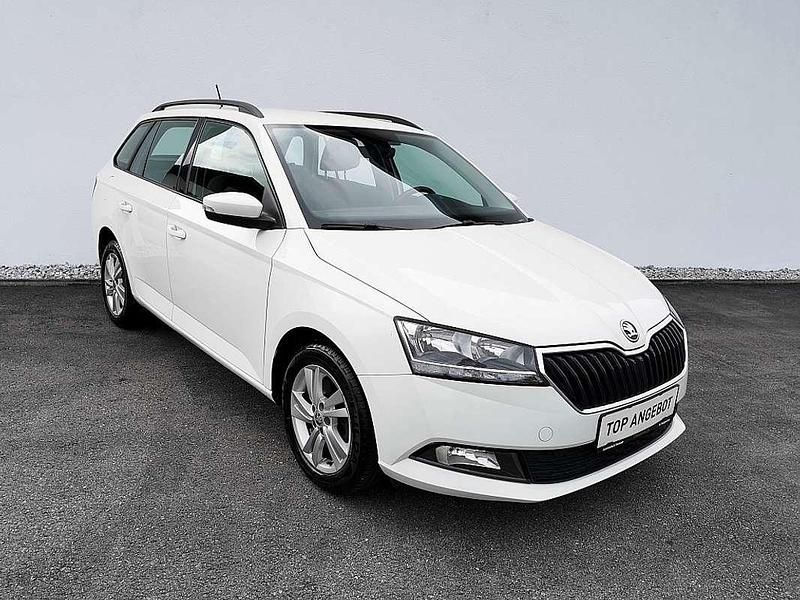 Gebraucht Skoda Fabia Ambition 110 PS (80 kW) 2019 Weiß Kleinwagen