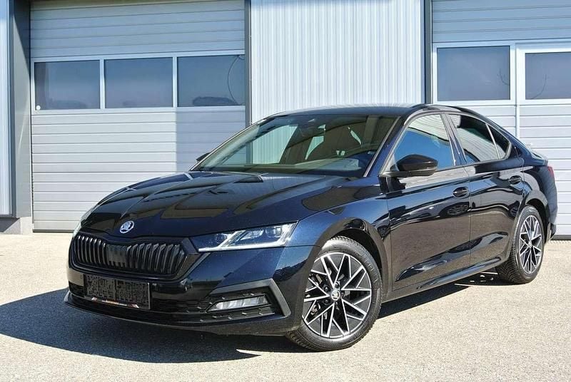 Schwarz Gebraucht 2021 Skoda Octavia SportLine Kleinwagen | € 20.990 (Fairer Preis) - Bild 1/4