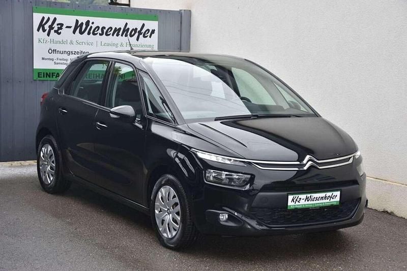 Schwarz Gebraucht 2016 Citroën C4 Picasso Seduction Van / Kleinbus | € 9.990 - Bild 1/4