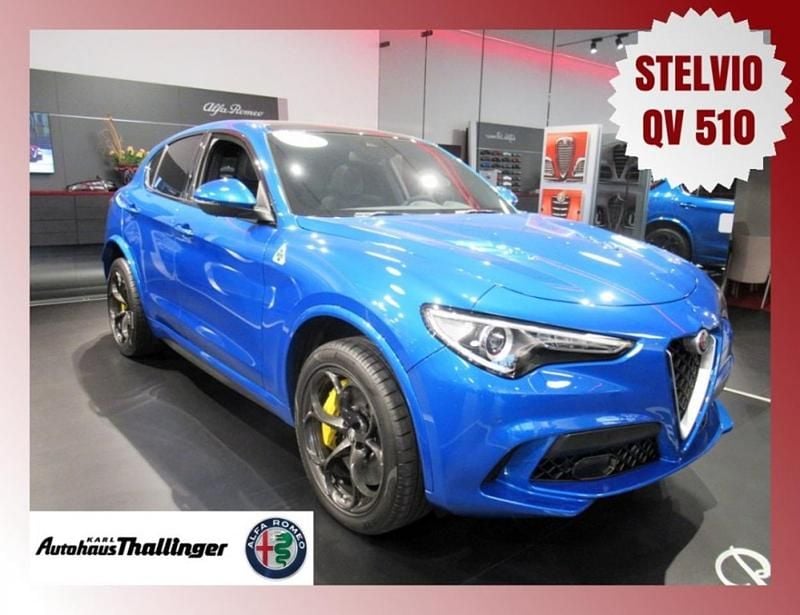 Gebraucht Alfa Romeo Stelvio Quadrifoglio 510 PS (375 kW) 2019 Blau SUV